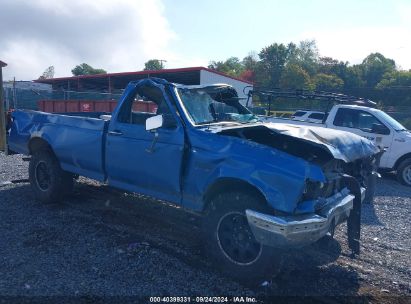 1988 FORD F250 Blue  Gasoline 1FTHF25H3JNB80316 photo #1