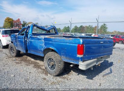 1988 FORD F250 Blue  Gasoline 1FTHF25H3JNB80316 photo #4