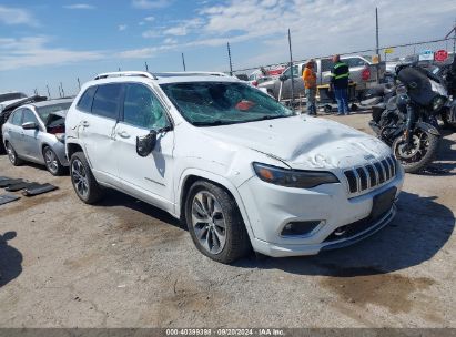 2019 JEEP CHEROKEE OVERLAND 4X4 White  Flexible Fuel 1C4PJMJX5KD134660 photo #1