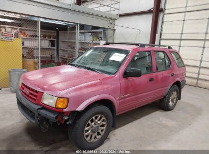 1998 ISUZU RODEO S/LS Red  Gasoline 4S2CM58W2W4311409 photo #3