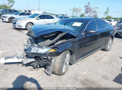 2018 GENESIS G80 3.8 Black  Gasoline KMHGN4JE8JU232014 photo #3