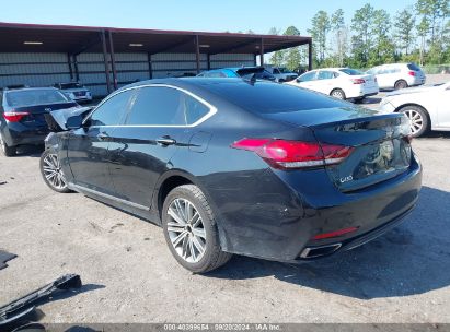 2018 GENESIS G80 3.8 Black  Gasoline KMHGN4JE8JU232014 photo #4