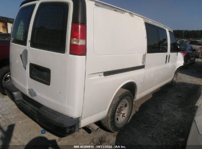 2010 CHEVROLET EXPRESS 2500 WORK VAN White  Flexible Fuel 1GCZGFBAXA1143206 photo #4