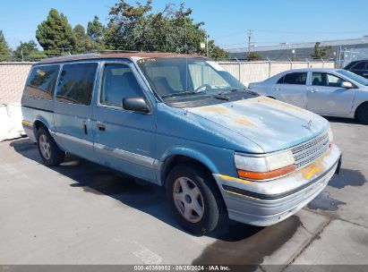 1994 PLYMOUTH GRAND VOYAGER SE Blue  Gasoline 1P4GH44R6RX308457 photo #1