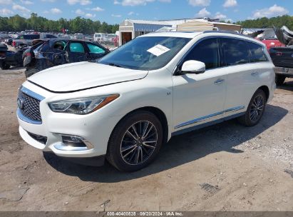 2017 INFINITI QX60 White  Gasoline 5N1DL0MN6HC518165 photo #3