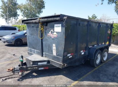 2016 BIG TEX TRAILER CO INC UNKNOWN Black  Other 16VDX1420G5055578 photo #1