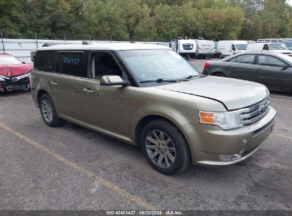 2012 FORD FLEX SEL Green  Gasoline 2FMHK6CC3CBD03603 photo #1