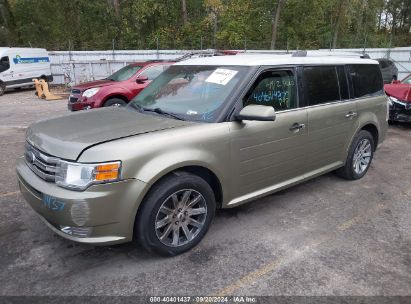 2012 FORD FLEX SEL Green  Gasoline 2FMHK6CC3CBD03603 photo #3