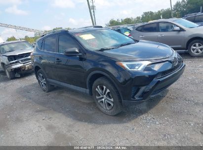 2018 TOYOTA RAV4 LE Black  Gasoline 2T3ZFREV6JW442082 photo #1