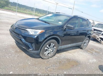 2018 TOYOTA RAV4 LE Black  Gasoline 2T3ZFREV6JW442082 photo #3