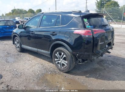 2018 TOYOTA RAV4 LE Black  Gasoline 2T3ZFREV6JW442082 photo #4