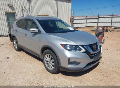 2018 NISSAN ROGUE SV Silver  Gasoline JN8AT2MT1JW454918 photo #1