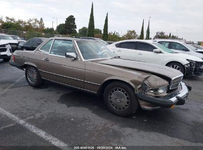 1988 MERCEDES-BENZ 560 SL Beige  Gasoline WDBBA48D6JA090611 photo #1