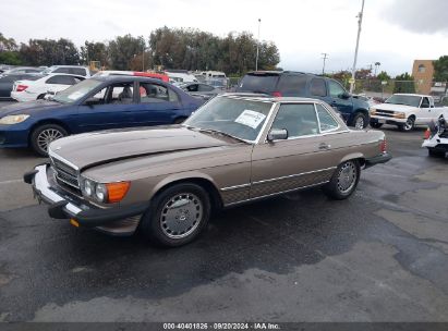 1988 MERCEDES-BENZ 560 SL Beige  Gasoline WDBBA48D6JA090611 photo #3