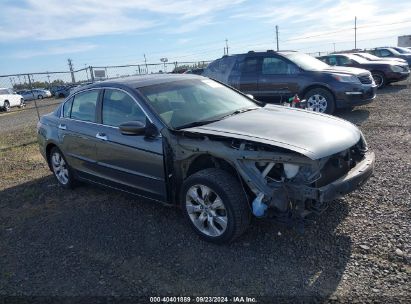 2008 HONDA ACCORD 3.5 EX Gray  Gasoline 1HGCP36788A042101 photo #1