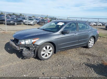 2008 HONDA ACCORD 3.5 EX Gray  Gasoline 1HGCP36788A042101 photo #3