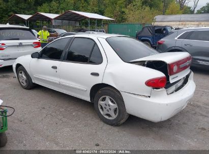 2003 CHEVROLET CAVALIER White  Gasoline 1G1JC52F337131177 photo #4