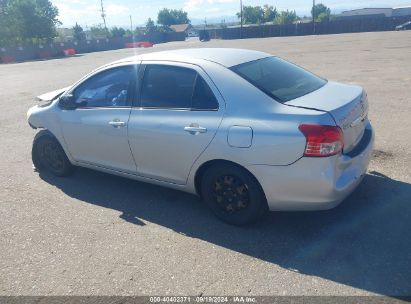 2008 TOYOTA YARIS Silver  Gasoline JTDBT923281285057 photo #4