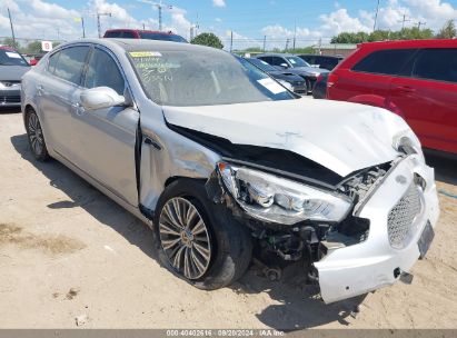 2017 KIA K900 LUXURY 3.8L Silver  Gasoline KNALU4D32H6035111 photo #1