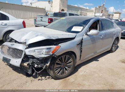 2017 KIA K900 LUXURY 3.8L Silver  Gasoline KNALU4D32H6035111 photo #3