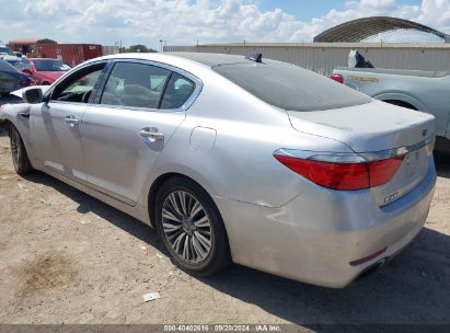 2017 KIA K900 LUXURY 3.8L Silver  Gasoline KNALU4D32H6035111 photo #4