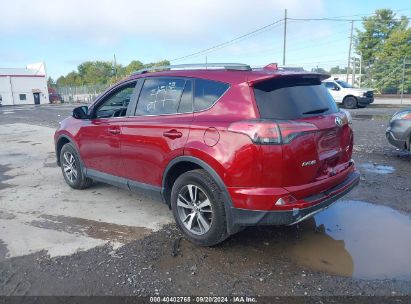 2018 TOYOTA RAV4 XLE Red  Gasoline 2T3RFREV5JW838861 photo #4