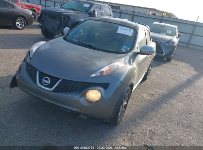 2011 NISSAN JUKE SV Silver  Gasoline JN8AF5MR4BT014028 photo #3