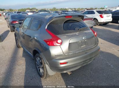 2011 NISSAN JUKE SV Silver  Gasoline JN8AF5MR4BT014028 photo #4