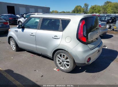 2017 KIA SOUL + Gray  Gasoline KNDJP3A56H7418903 photo #4