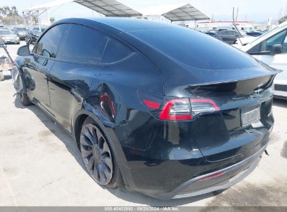 2021 TESLA MODEL Y PERFORMANCE DUAL MOTOR ALL-WHEEL DRIVE Black  Electric 5YJYGDEF3MF266641 photo #4