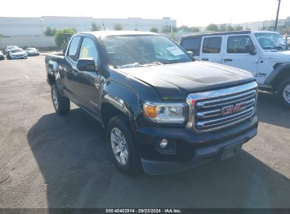 2017 GMC CANYON SLE Black  Gasoline 1GTH5CEN5H1323637 photo #1