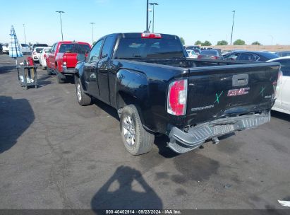 2017 GMC CANYON SLE Black  Gasoline 1GTH5CEN5H1323637 photo #4