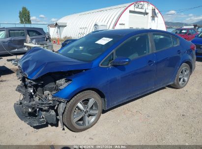 2018 KIA FORTE LX Blue  Gasoline 3KPFL4A78JE224341 photo #3