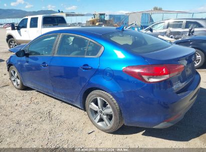 2018 KIA FORTE LX Blue  Gasoline 3KPFL4A78JE224341 photo #4