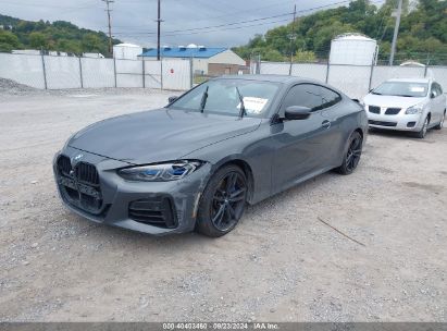 2021 BMW M440I XDRIVE Black  Gasoline WBA13AR09MCF72256 photo #3