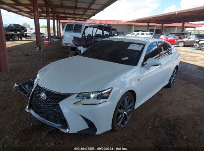 2018 LEXUS GS 350 F SPORT White  Gasoline JTHBZ1BL5JA015454 photo #3