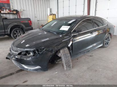 2016 CHRYSLER 200 LIMITED Black  Gasoline 1C3CCCAB9GN107538 photo #3