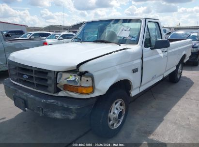 1996 FORD F250 White  Gasoline 2FTHF25H8TCA65977 photo #3