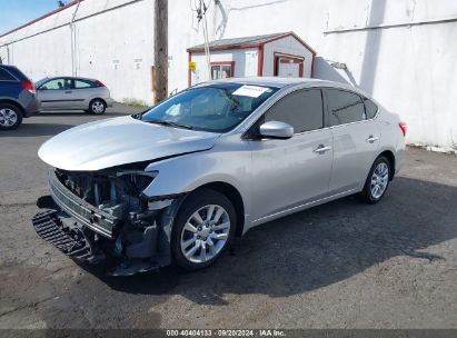 2019 NISSAN SENTRA S Silver  Gasoline 3N1AB7AP0KY454845 photo #3