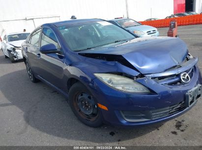 2010 MAZDA MAZDA6 I SPORT Blue  Gasoline 1YVHZ8BH6A5M14778 photo #1