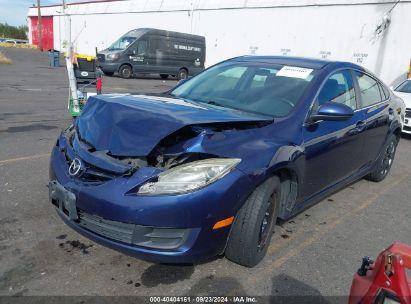 2010 MAZDA MAZDA6 I SPORT Blue  Gasoline 1YVHZ8BH6A5M14778 photo #3