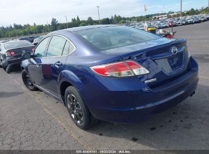 2010 MAZDA MAZDA6 I SPORT Blue  Gasoline 1YVHZ8BH6A5M14778 photo #4