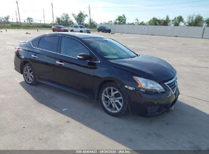 2015 NISSAN SENTRA SR Black  Gasoline 3N1AB7AP7FY226296 photo #1