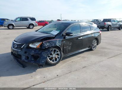 2015 NISSAN SENTRA SR Black  Gasoline 3N1AB7AP7FY226296 photo #3