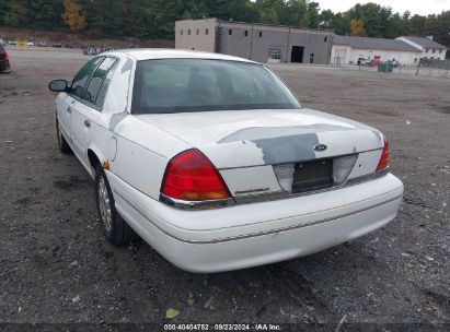 2003 FORD CROWN VICTORIA LX White  Gasoline 2FAFP74W33X149382 photo #4