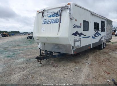 2007 SIERRA FOREST RIVER TRAVEL TRAILER White  Other 4X4TSEB227J031476 photo #3