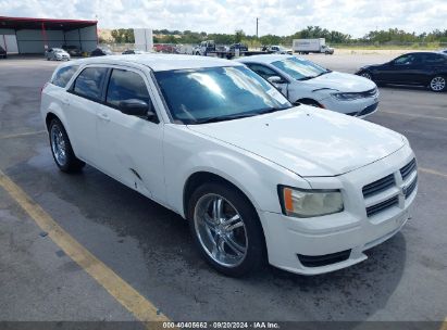 2008 DODGE MAGNUM White  Gasoline 2D4FV47T58H130059 photo #1