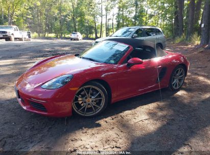 2019 PORSCHE 718 BOXSTER Red  Gasoline WP0CA2A81KS211001 photo #3