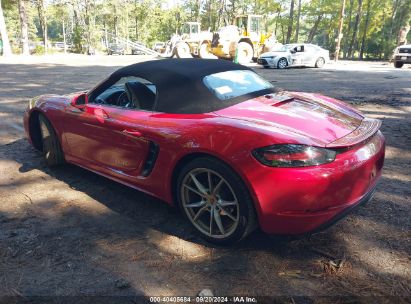 2019 PORSCHE 718 BOXSTER Red  Gasoline WP0CA2A81KS211001 photo #4