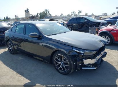 2024 BMW I5 EDRIVE40 Black  Electric WBY33FK03RCP41774 photo #1